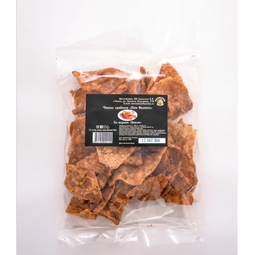 Mushroom chips «Pan Veshin» taste bacon