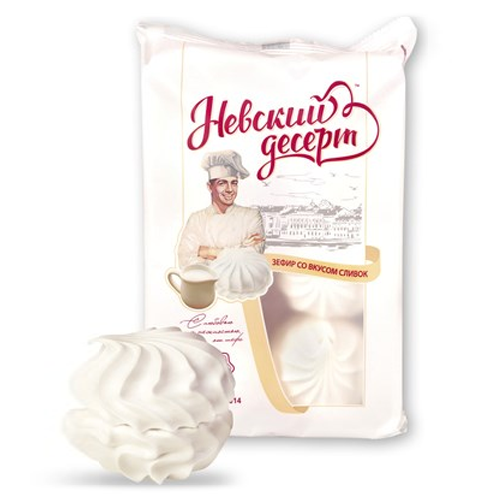 Зефир Невский десерт со вкусом Сливок
