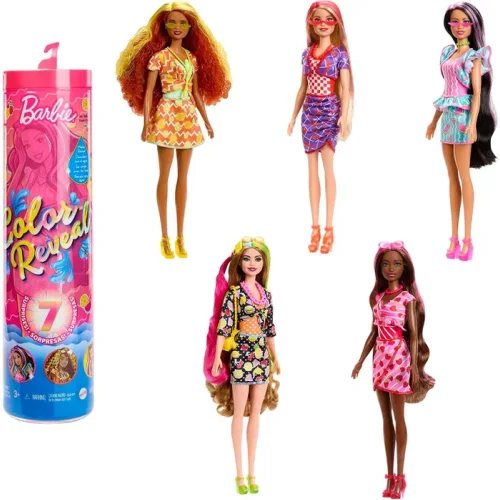 Клубника Кукла Barbie Pop Reveal Fruit Series HNW41
