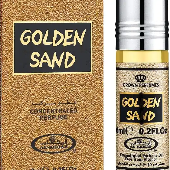 Golden Sand Perfume Oil 6ML Roll On Bottle by AL-Rehab