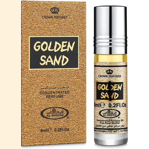 Oil perfumes perfumes Wholesale Golden sand (Al-Rehab) 6ml