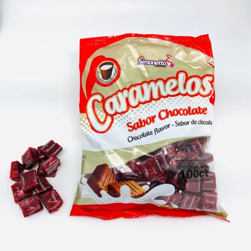 Caramel (chewing candy) with chocolate flavor (600g)
