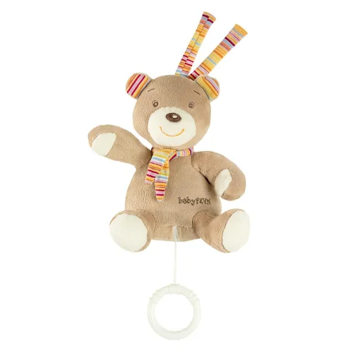 Teddy Bear Rainbow Musical Toy Fehn 160055