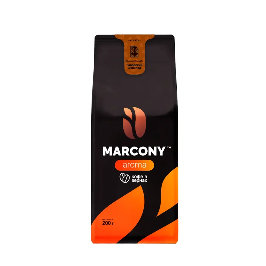 Coffee messenger Marcony Aroma with the taste of Bavarian Chocolate (200g) m / y