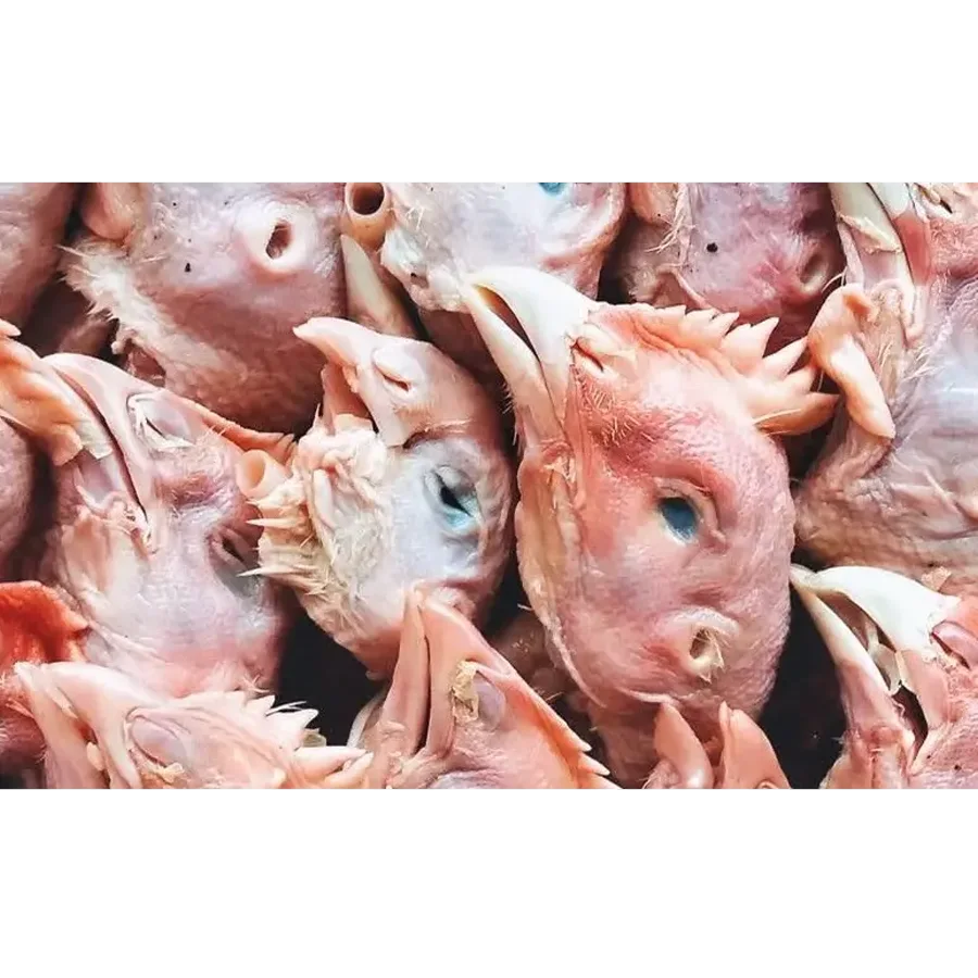 Chicken heads