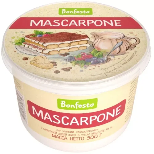 Cheese Bonfesto Mascarpone 78%, 500g