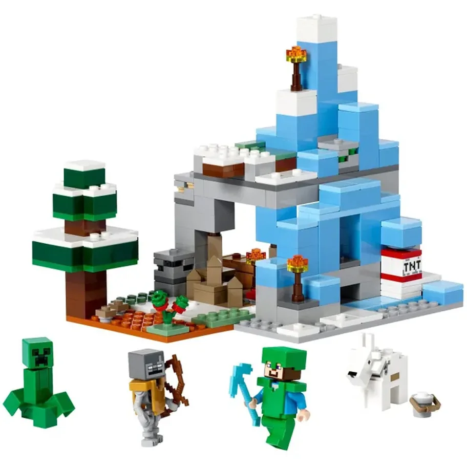 Конструктор LEGO Minecraft Ледяные вершины 21243