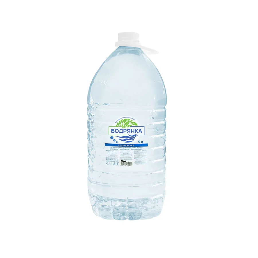 Non-carbonated mineral water, pet, 5L