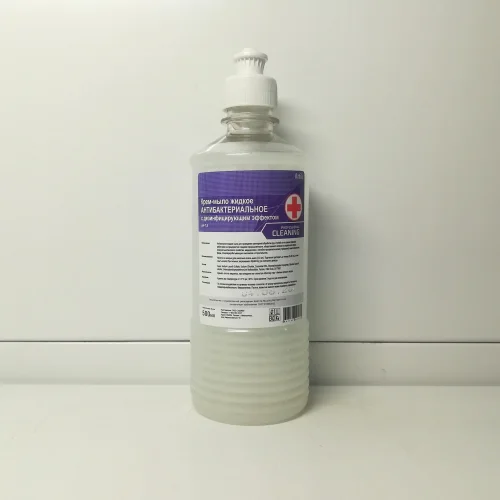 Liquid cream-soap "Antibacterial" with Dz. PET Effect (Push Pula) 500ml / 12pcs / 864St