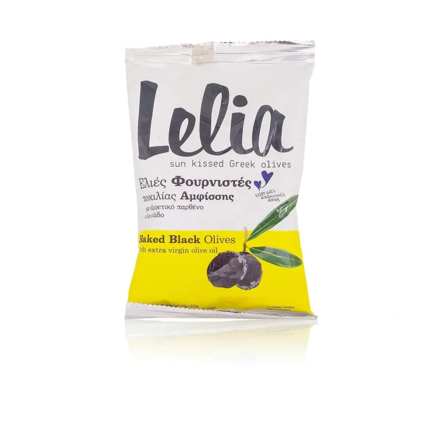 Dried olives with a stone in olive oil (Furnistes) LELIA 275g