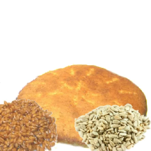 Bread with sunflower kernel