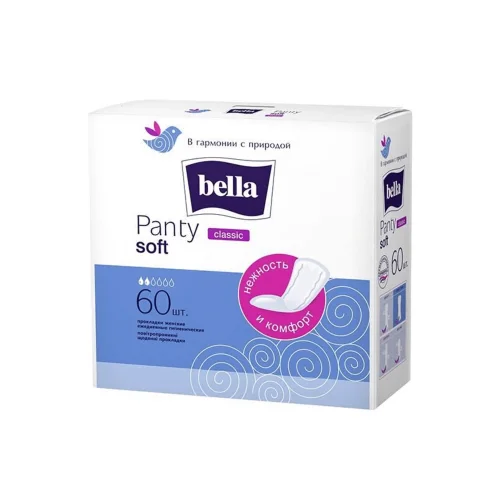 Прокладки Bella Panty Soft Ежедневные 2 кап, 60шт