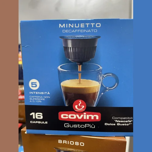 Кофе в капсулах COVIM Dolce Gusto, 50% Арабика, 50% Робуста, упаковка 16 капсул
