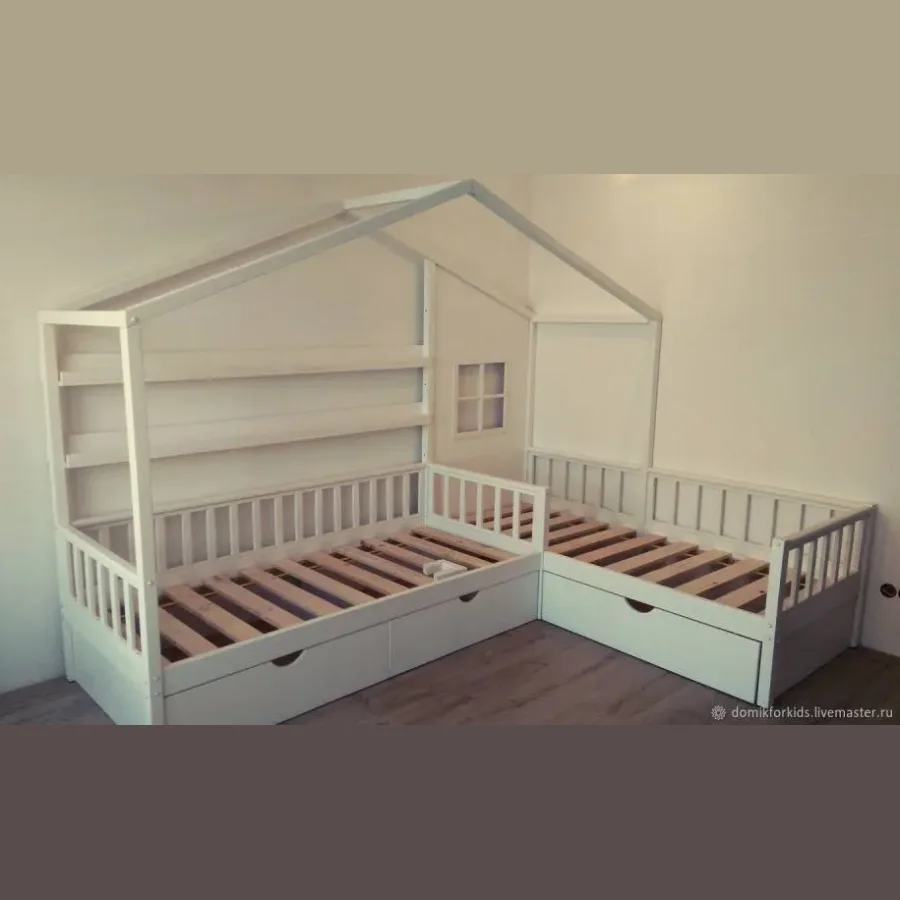 Детская кроватка домик - ytas