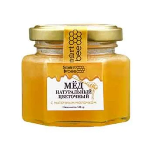 Flower honey with royal jelly