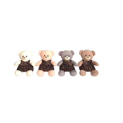 Soft toy Teddy bear in a dress 40x50 cm