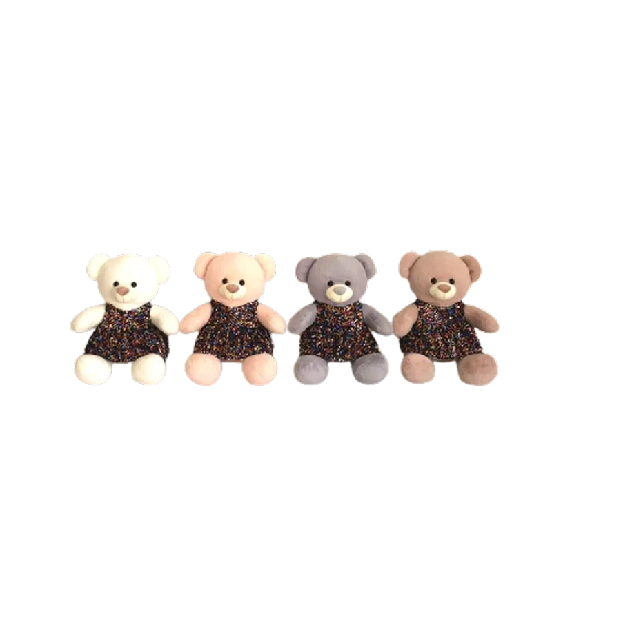Soft toy Teddy bear in a dress 40x50 cm