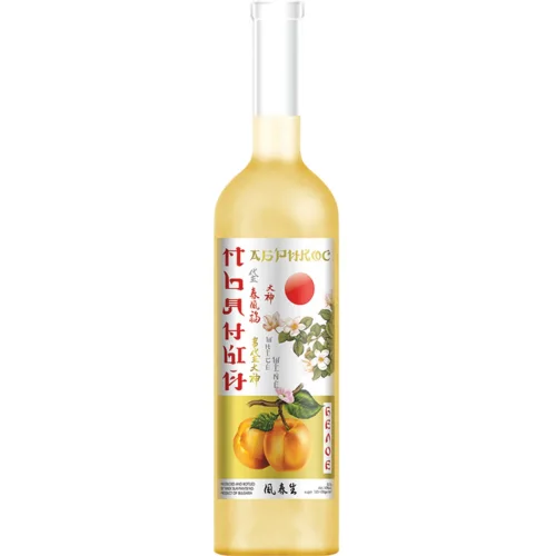Wine drink Sweet based on white wine «Drunk apricot« 8.5% 0.75