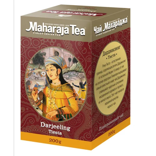 Maharaja Indian black baikh tea "Darjeeling Tista"