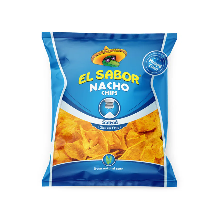 ЧИПСЫ КУКУРУЗНЫЕ «НАЧОС» С СОЛЬЮ 100 гр 