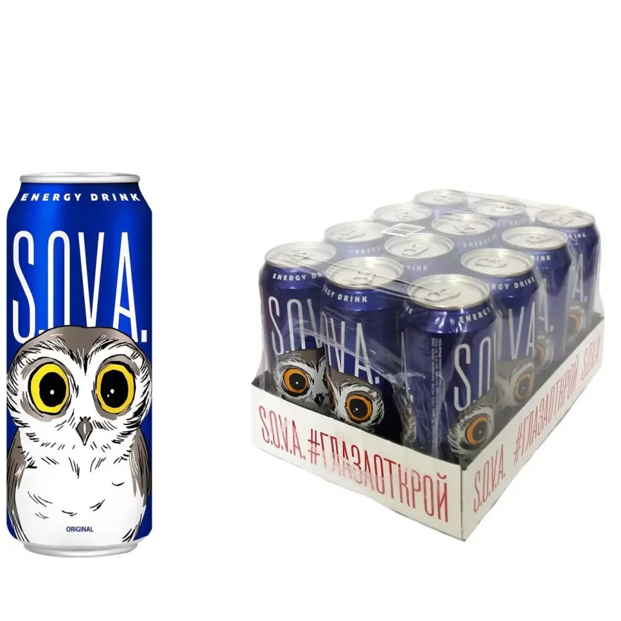 Energy drink S.O.V.A. Original Taiga herbs