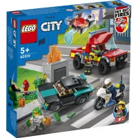LEGO City Fire Brigade and Police Chase 60319