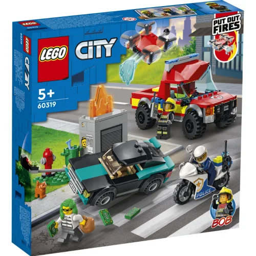 60319 LEGO City Fire Brigade and Police Chase