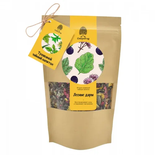 Herbal tea drink "Forest gifts" / CraftTea / 50 g