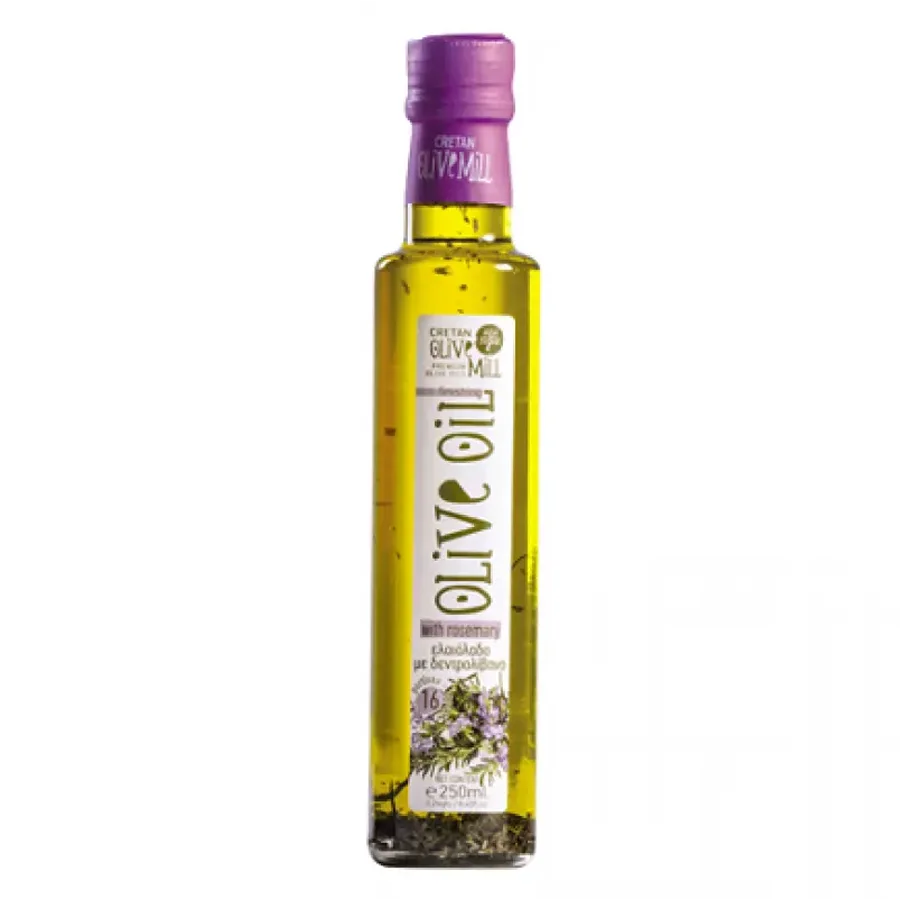 Extra Virgin Olive Oil with rosemary Cretan Mill