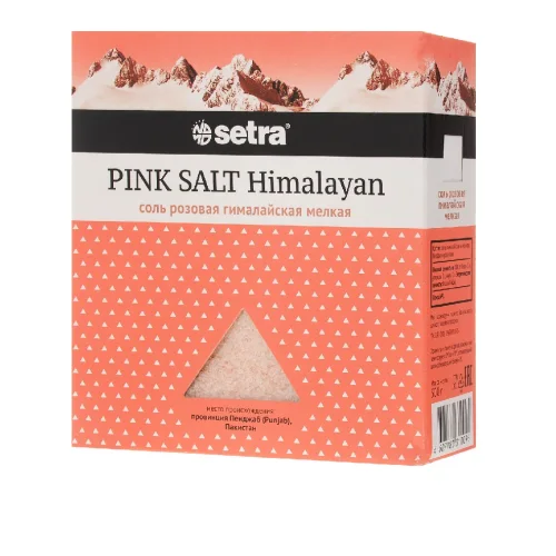 Соль розовая гималайская мелкая