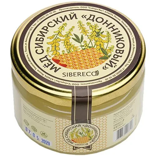 Honey "donnikovy" 220ml/300g glass