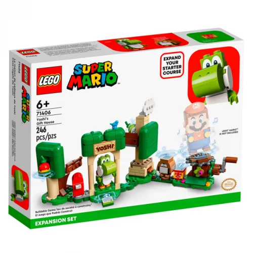 Конструктор LEGO Super Mario Доп. набор «Подарочный домик Йоши» 71406