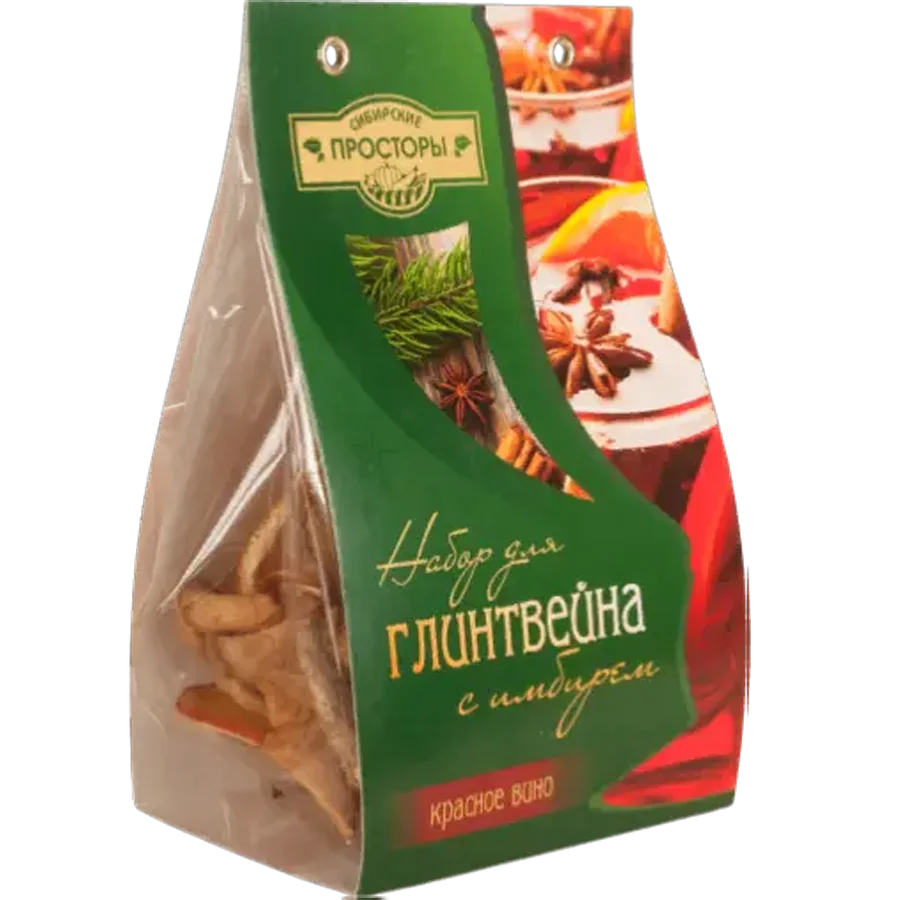 Set for mulled wine with ginger «Siberian expanses«