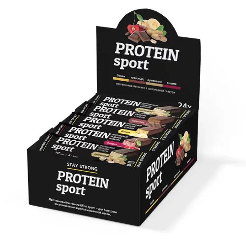Muesli bar EFFORT Protein Sport, 40g, Mix