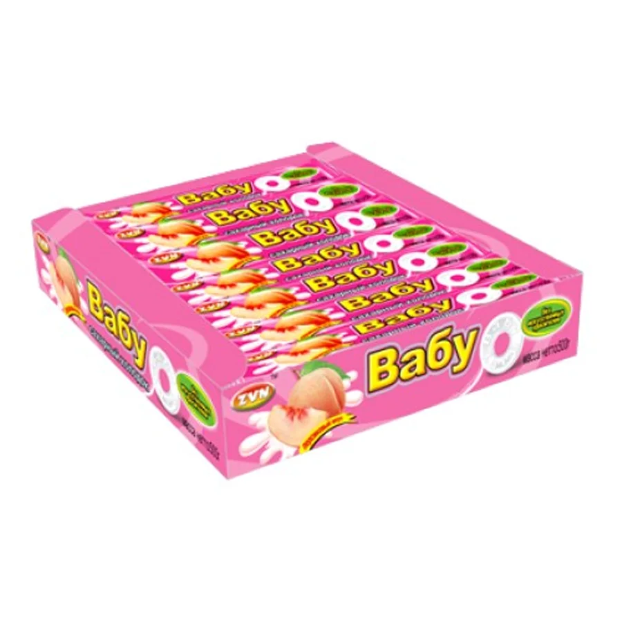 Прессованные конфеты «Вабу» со вкусом персика