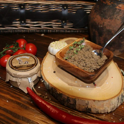 Pate from the liver Maral with cognac «Forest Sloboda»