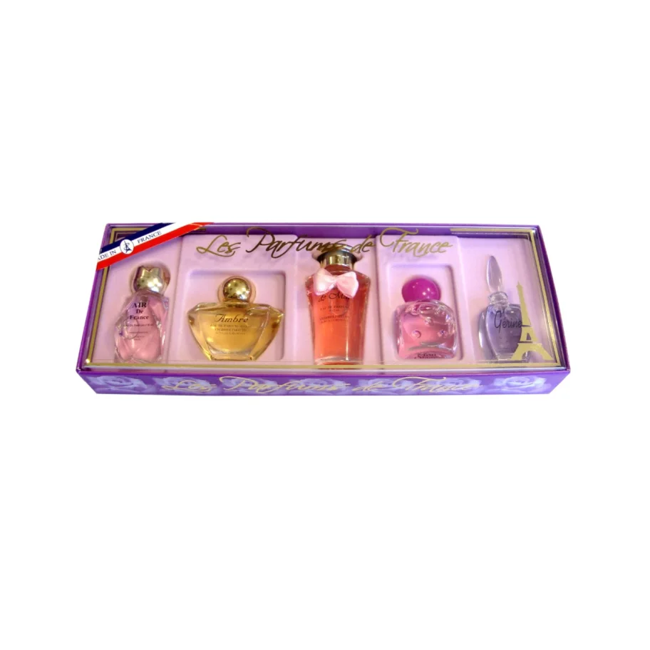 Coffret "Roses" - Les Parfums de France Set of perfumed water for women from CHARRIER Parfums