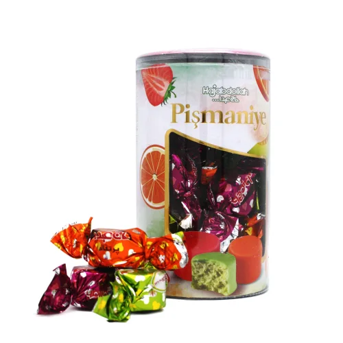 A set of gift sweets from pishmania "Fruit assorted" with flavors of orange, strawberry and melon
