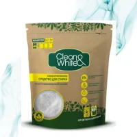 Concentrate. Washing agent for washing - Clean & White washing powder.