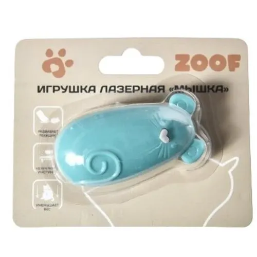 Cat toy, laser mouse (blue)
