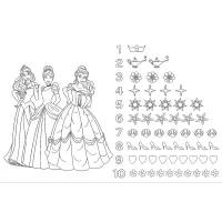 Happy Princesses SUPER MAXI Double Sided Puzzle Trefl 41008
