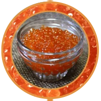 Keta caviar beloved 100g. Yarmak. Glass Vacuum Twist