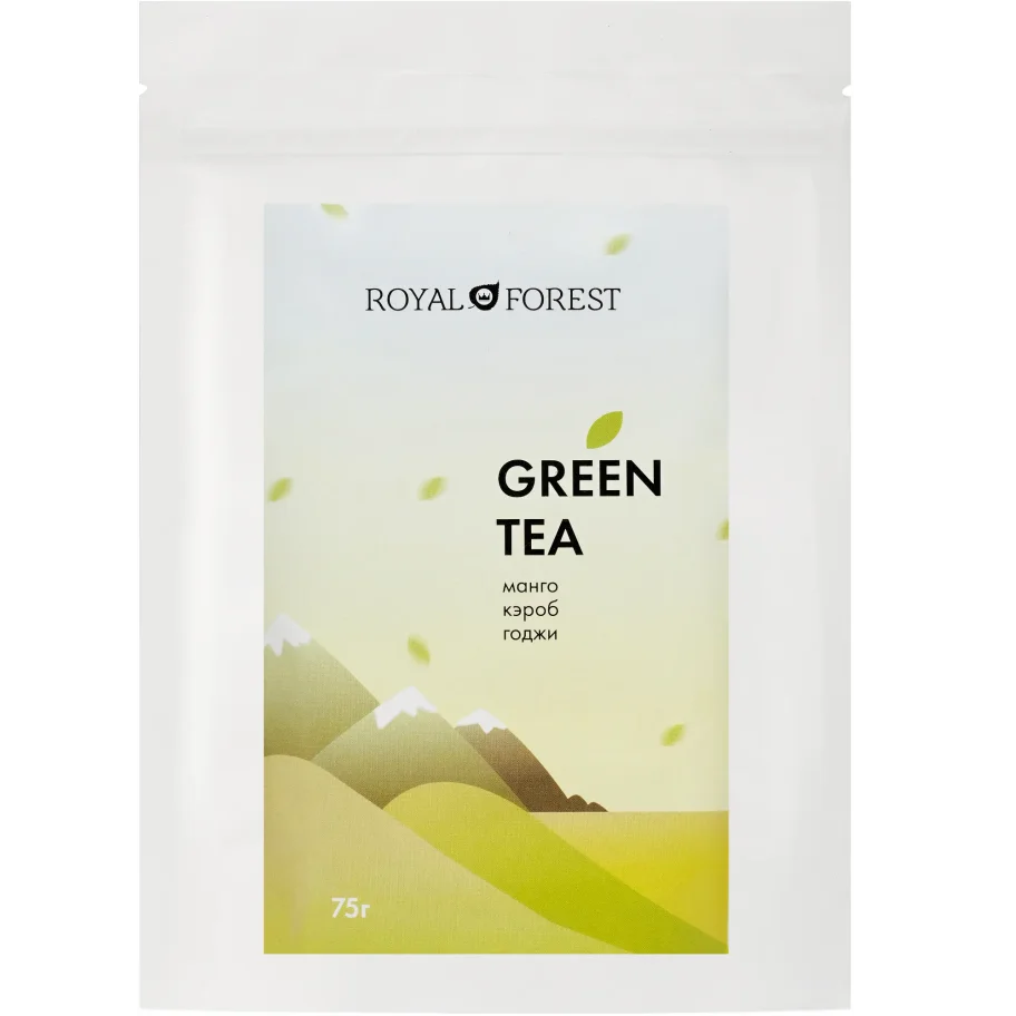 Зеленый чай (кэроб, манго, годжи), 75 гр