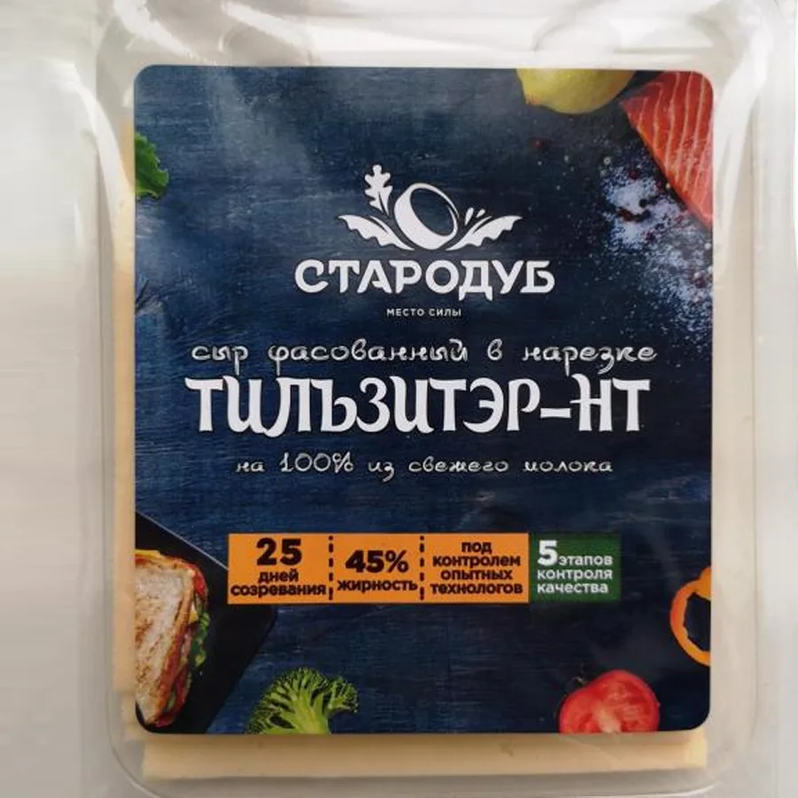 Сыр Стародубский Тильзитэр-НТ 45%