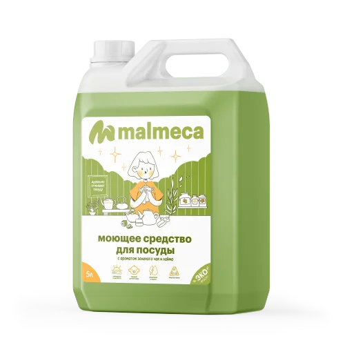 Dishwashing detergent with the aroma of Green tea and lime Malmeca 5l