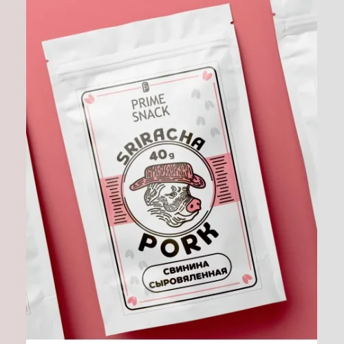 Raw Meat Prime Snack "Sriracha pork" Pork