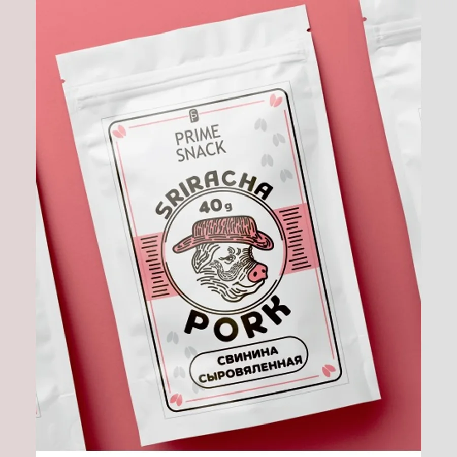 Raw Meat Prime Snack "Sriracha pork" Pork