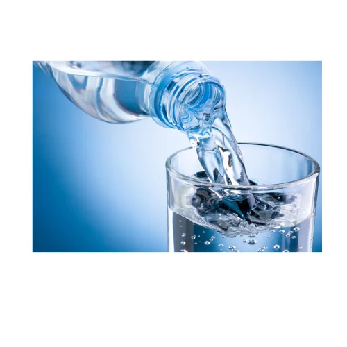 Вода питьевая газированная "Хрустальная", фасованная в ПЭТ бутыль (0,5 л.)