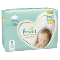 Diapers Pampers Premium Care Size 0