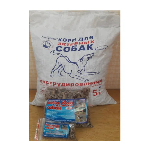 Food for active dogs, 5 kg